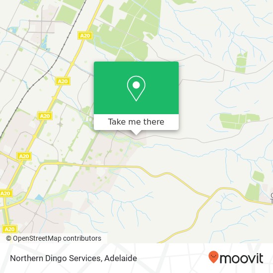 Northern Dingo Services map