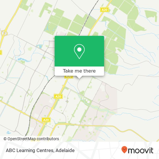 ABC Learning Centres map