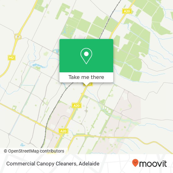 Commercial Canopy Cleaners map