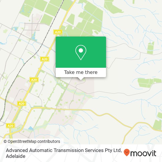 Advanced Automatic Transmission Services Pty Ltd map