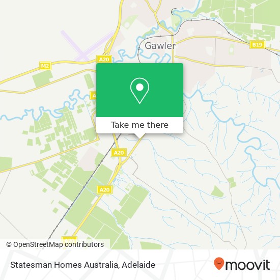 Statesman Homes Australia map