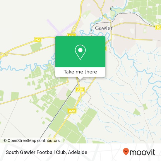 South Gawler Football Club map