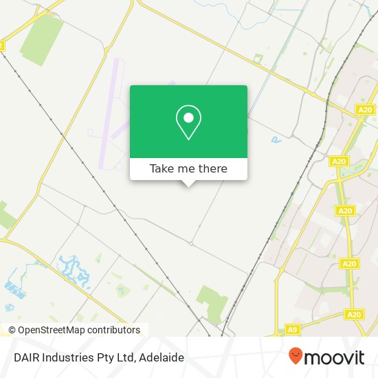 DAIR Industries Pty Ltd map