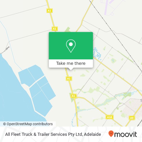 All Fleet Truck & Trailer Services Pty Ltd map