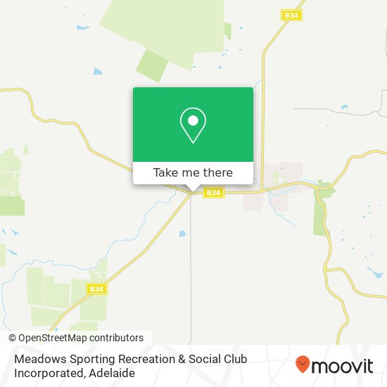 Meadows Sporting Recreation & Social Club Incorporated map