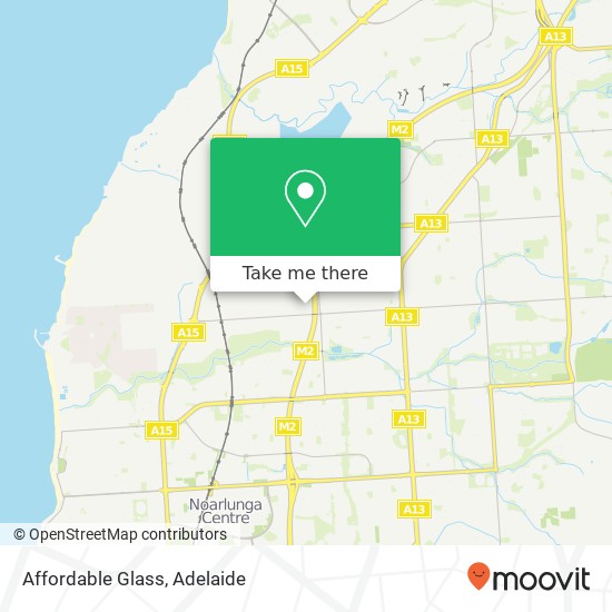 Mapa Affordable Glass