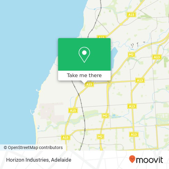 Mapa Horizon Industries