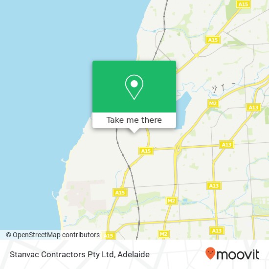 Stanvac Contractors Pty Ltd map