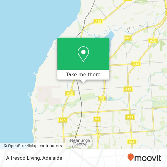 Alfresco Living map