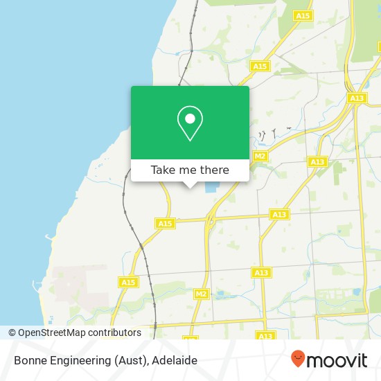 Bonne Engineering (Aust) map