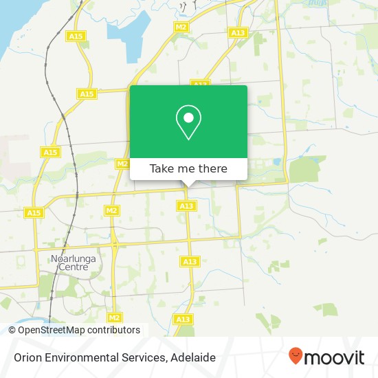 Orion Environmental Services map