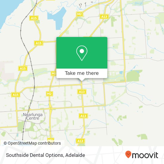 Southside Dental Options map