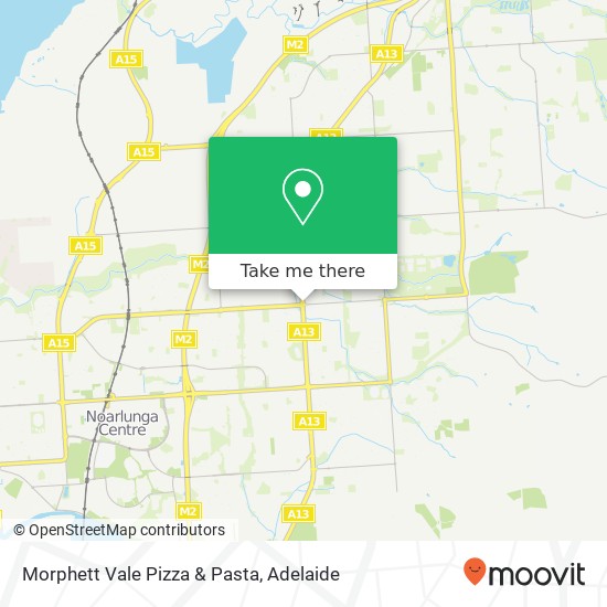 Morphett Vale Pizza & Pasta map