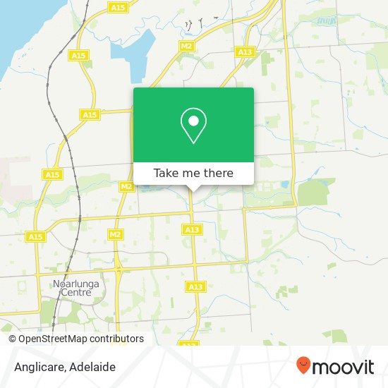 Anglicare map