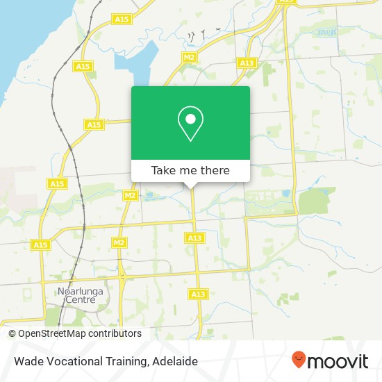 Mapa Wade Vocational Training