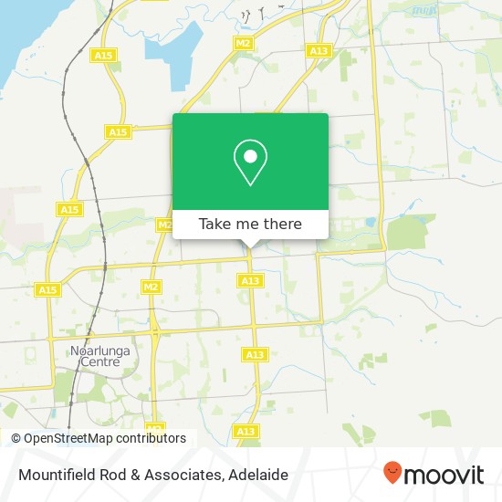 Mapa Mountifield Rod & Associates