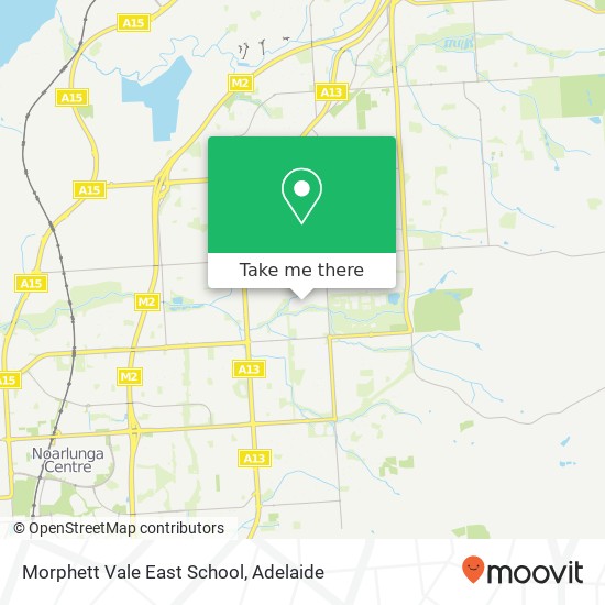 Morphett Vale East School map