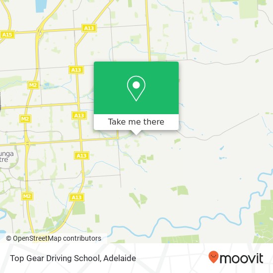 Mapa Top Gear Driving School