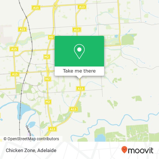 Mapa Chicken Zone