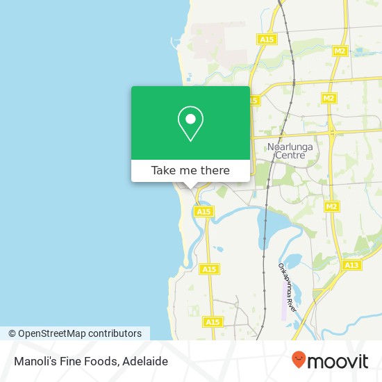 Manoli's Fine Foods map