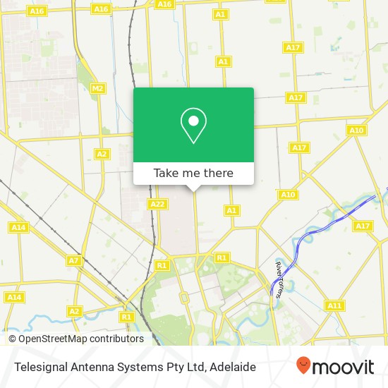 Telesignal Antenna Systems Pty Ltd map