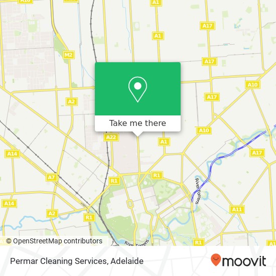 Permar Cleaning Services map