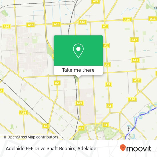 Adelaide FFF Drive Shaft Repairs map