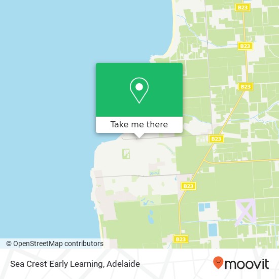 Mapa Sea Crest Early Learning