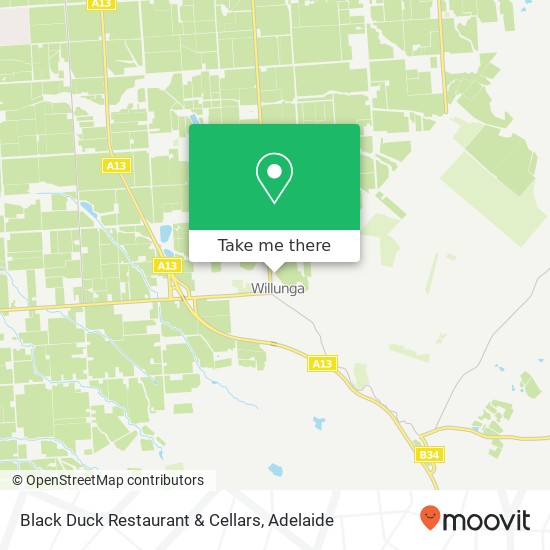 Black Duck Restaurant & Cellars map