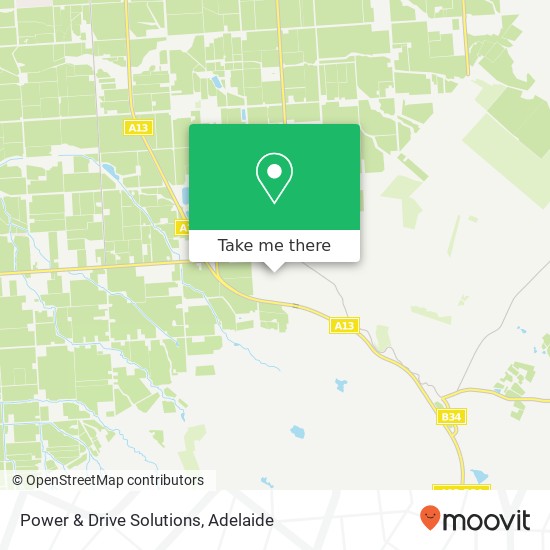 Power & Drive Solutions map