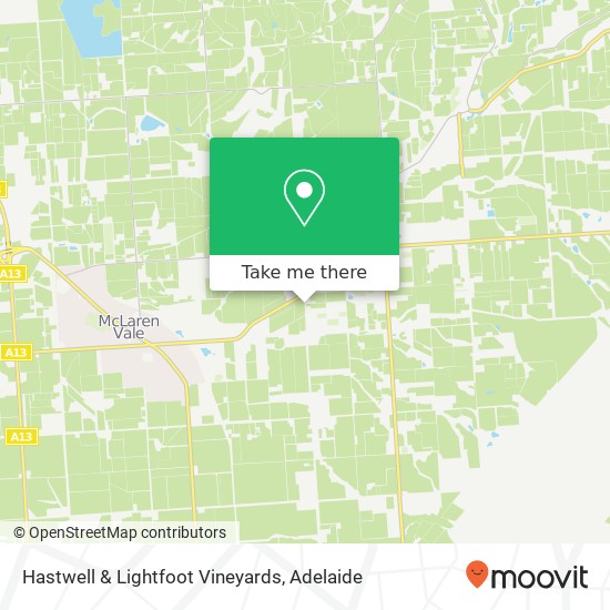Hastwell & Lightfoot Vineyards map
