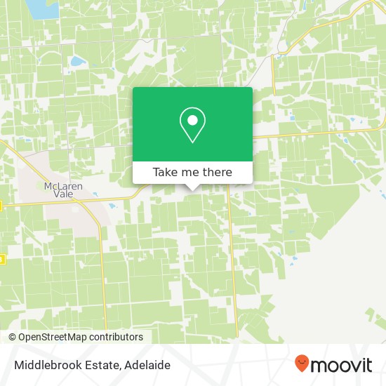 Middlebrook Estate map