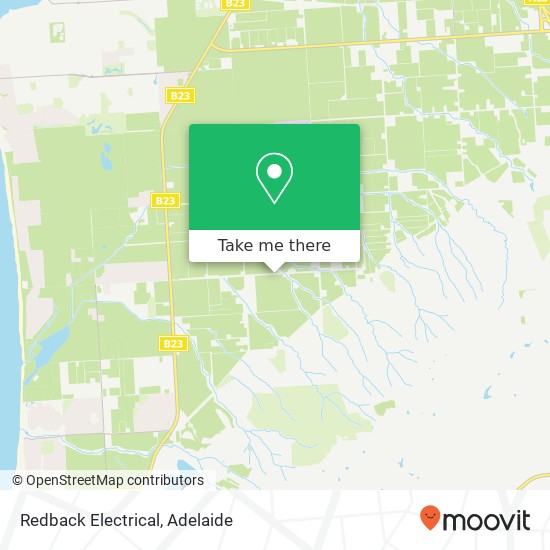 Mapa Redback Electrical