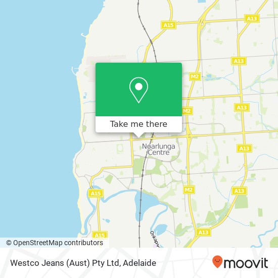 Westco Jeans (Aust) Pty Ltd map