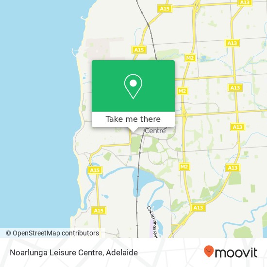 Noarlunga Leisure Centre map