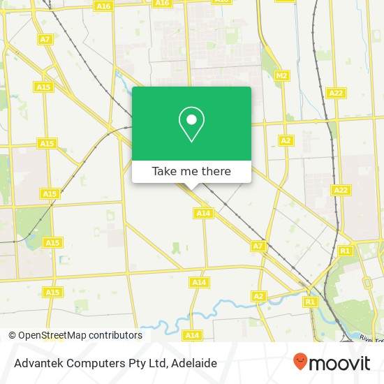 Advantek Computers Pty Ltd map