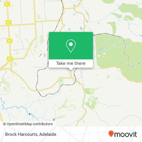 Brock Harcourts map