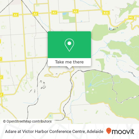 Adare at Victor Harbor Conference Centre map