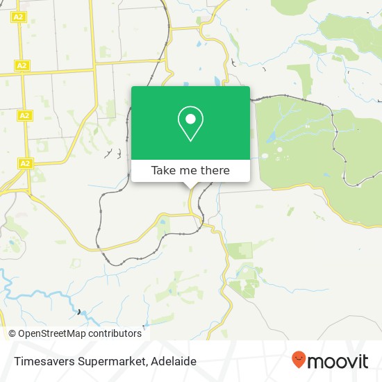 Timesavers Supermarket map