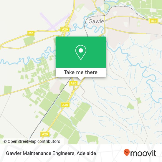 Gawler Maintenance Engineers map