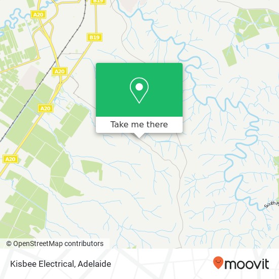 Kisbee Electrical map