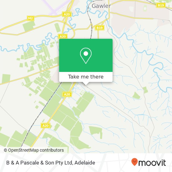 B & A Pascale & Son Pty Ltd map