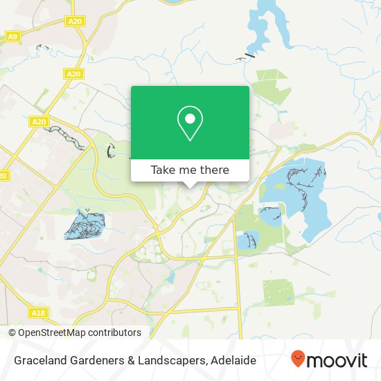 Graceland Gardeners & Landscapers map