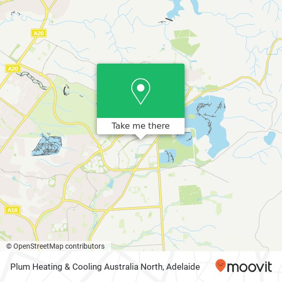 Plum Heating & Cooling Australia North map