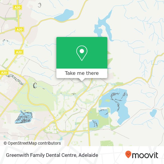 Mapa Greenwith Family Dental Centre