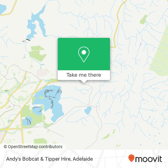 Mapa Andy's Bobcat & Tipper Hire