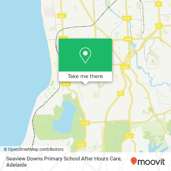 Seaview Downs Primary School After Hours Care map