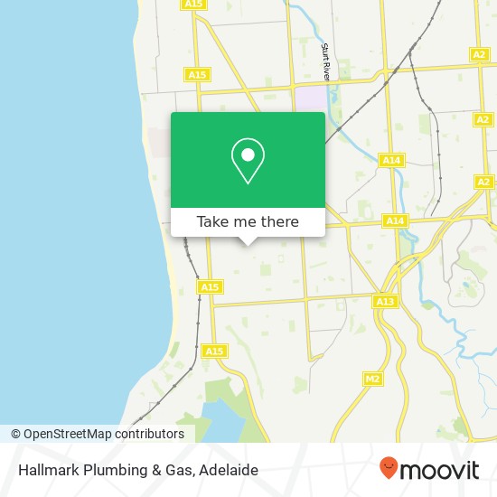 Hallmark Plumbing & Gas map