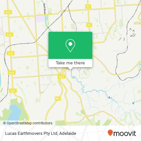 Lucas Earthmovers Pty Ltd map