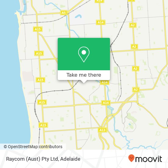 Raycom (Aust) Pty Ltd map